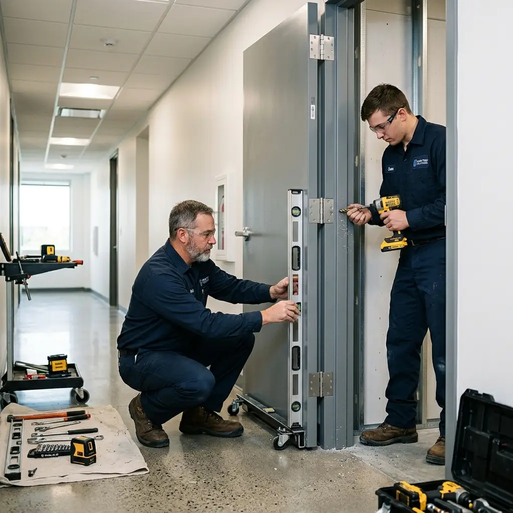 Commercial Door Installation Services by Victoria Garage Door Services